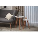 Ver imagem 5 de Conjunto De Canto Pé Palito 2 Mesas Redondas Retrõs