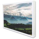 Ver imagem 1 de Quadro Decorativo Caixa Floresta e As Montanhas Tacolado Moldura Caixa 3cm Madeira com Vidro 20 X 3