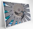 Ver imagem 1 de Quadro Anjos Suspensos Catedral de Brasília Decor&quadros Cid053 60x90 Cm Vidro Acrílico