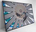 Ver imagem 4 de Quadro Anjos Suspensos Catedral de Brasília Decor&quadros Cid053 60x90 Cm Vidro Acrílico