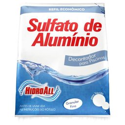 Decantador para Piscinas Sulfato de Alumínio Hidroall - 2kg - 1