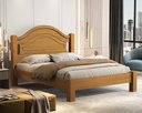 Ver imagem 2 de Cama 100% Mdf Isis Casal Estrado Reforçado Painel Inteiriço:nature
