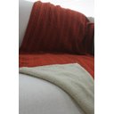 Ver imagem 2 de Peseira Tricô Tranças Forrada Pelo Sherpa Carlan