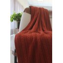 Ver imagem 3 de Peseira Tricô Tranças Forrada Pelo Sherpa Carlan