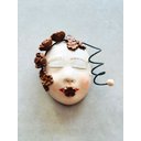 Ver imagem 1 de Máscara de Mulher Nene Cavalcanti. Artesanal Parede Pendurar