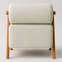 Ver imagem 3 de Kit 2 Poltronas Chloe Decorativas Orgânicas Bouclé Premium de Luxo Sala Quarto Recepção Encosto Rolo