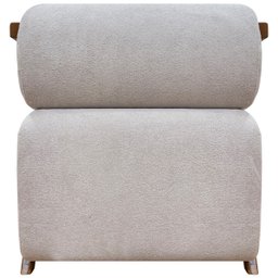 Kit 2 Poltronas Decorativas para Sala Chloe Bouclé Persa Premium - 6