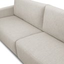 Ver imagem 7 de Sofá 3 Lugares para Sala de Estar Living 204cm Industrial Italy F04 Linho Cru - Lyam Decor