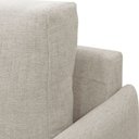 Ver imagem 2 de Sofá 3 Lugares para Sala de Estar Living 204cm Industrial Italy F04 Linho Cru - Lyam Decor