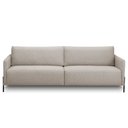 Ver imagem 3 de Sofá 3 Lugares para Sala de Estar Living 204cm Industrial Italy F04 Linho Cru - Lyam Decor
