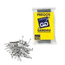 Ver imagem 2 de Prego Polido com Cabeça 8x8 1,3mm X 18,4mm 300g Gerdau