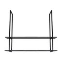 Ver imagem 4 de Nicho Preto Prateleira Suspensa Teto Sala Preta 1.20mt