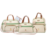 Kit Bolsas Maternidade Espera Feliz Petit Bege e Verde - 1