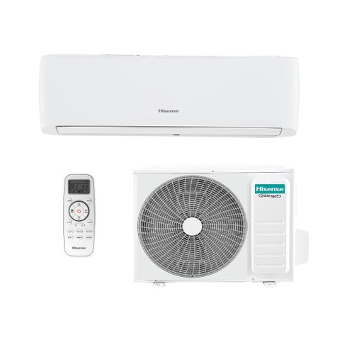 Ar Condicionado Inverter Hisense Hi Wall Eco Plus R-32 sem Wi-fi 9.000 Btus Frio 220v