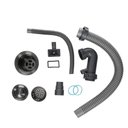 Ver imagem 3 de Cuba Gourmet Quadrada de Aço Inox Preta 44x44cm com Acessórios - Cub-005 - Stillus Home