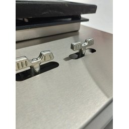 Bifeteira de Embutir Inox com Queimador Duplo e Chapa 30x30 - 6