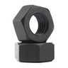 Dadi Esagonali M6-1.0 (6mm) DIN 934 - Classe 10 - Acciaio Nero - Confezione Da 25 Pezzi