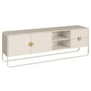 Ver imagem 1 de Rack Bancada Organica TV 65 pol 180 cm 28076 Off White Artesano