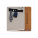 Ver imagem 2 de Porta Chaves de Parede Organizador Porta Chaveiro P.b.g.c Fs