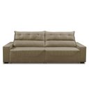 Ver imagem 6 de Sofá Retrátil e Reclinável 5 Lugares 300cm Veludo Antonella Adonai Estofados