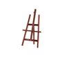 CONJ. 10 Cavalete de Mesa Para Pintura 4107 Madeira Pinus Cor Mogno 75cm - Souza - 1
