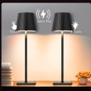 Ver imagem 3 de Luminária Abajur Mesa Led Touch sem Fio - Recarregável