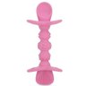 Colher De Silicone Bebe Com Trava Limitador Segurança Nuby - 2