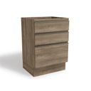 Ver imagem 1 de Gabinete de Cozinha Modulado Maxxi G743 3 Gavetas s/ Tampo Nogal - Kappesberg