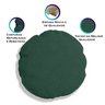 Capa para Almofada Redonda Boucle 50x50cm - 7 Decor Verde Escuro - 3