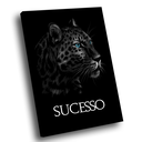 Ver imagem 1 de Quadro Leopardo Sucesso -- BR ARTES Grande 118x78