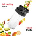 Ver imagem 4 de Blendtec Go Garrafa Reutilizável 30oz com Tampa de Viagem - Transparente
