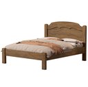 Ver imagem 2 de Cama Casal Lais 100% MDF para Colchão 188x138 cm -Super Reforçada - Basoto:Castanho