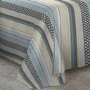 Ver imagem 5 de Cobre Leito King Size Com Fronhas Em Piquet Algodão 3 Peças