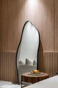 Ver imagem 1 de Espelho Palawan - Linha Couro - - Café - sem LED - 160x80