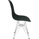 Ver imagem 4 de Kit 4 Cadeiras Charles Eames Eiffel Base Metal Cromado Preta
