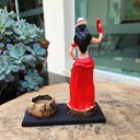 Ver imagem 4 de Maria Malandra Porta Vela 15 Cm