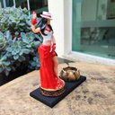 Ver imagem 2 de Maria Malandra Porta Vela 15 Cm