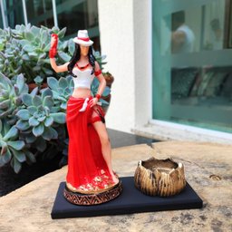 Maria Malandra Porta Vela 15 Cm - 7