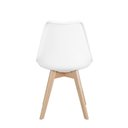 Ver imagem 6 de Mesa Eames Vidro 110cm + 5 Cadeiras Saarinen Wood - Seat&Co
