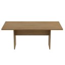 Ver imagem 2 de Mesa de Reunião para Escritório Retangular 6 Lugares 180x90cm ME4203 Amêndoa Tecnomobili