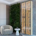 Ver imagem 7 de Cristaleira 2 Portas Reflecta com Led e Espelho 76cm 100% Mdf Luminare