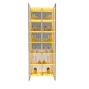 Ver imagem 4 de Cristaleira 2 Portas Reflecta com LED e Espelho 76cm 100% MDF Luminare Bege/Off White