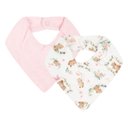 Ver imagem 1 de Kit com 2 Babadores Bebê Ursinhos Rosa - Hug