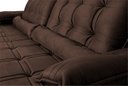 Ver imagem 7 de Sofá Retrátil Reclinável 300cm Ascari Suede Velut com molas Ensacadas - King House
