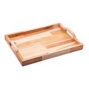 Ver imagem 1 de Bandeja Woodart Teca de Madeira 45cm 33cm x 6cm