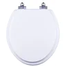Assento Sanitario Fechamento Lento Convencional Oval Branco Para Louça Fiori - 1