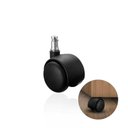 Ver imagem 2 de Kit 5 Rodízios para Cadeira de Escritório - Troca Fácil e Universal!