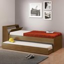 Ver imagem 7 de Cama Solteiro Bicama Cabeceira Bau 220x88 Bb28 Diamond Dtall Diamond