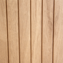 Ver imagem 2 de Painel Ripado Wpc Freijó 96x25cm 10mm - Revestimento Decorativo Parede Sala Quarto