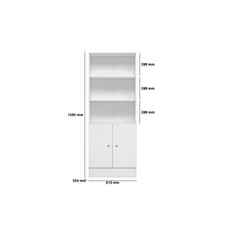 Armário Gamer Branco - Qmovi - 2